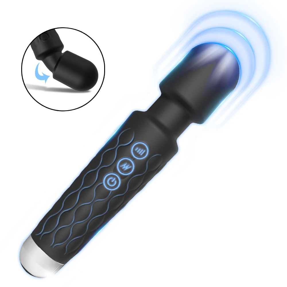 Zdjęcie produktu z kategorii wibratorów różdżek (magic wand) - Powerful Oral Clit Vibrator Invisible