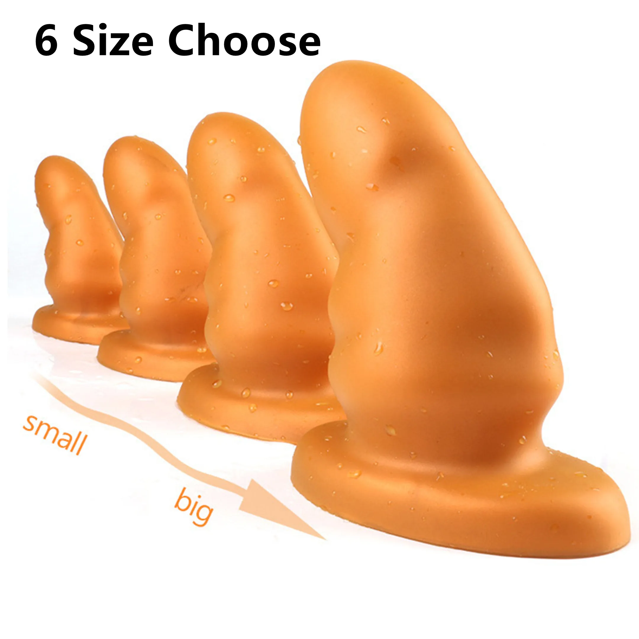 Zdjęcie produktu z kategorii korków analnych - Butt​Plug For Man 6 Size