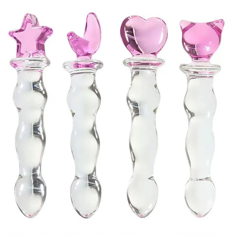 Zdjęcie produktu z kategorii korków analnych - Crystal Glass Anal Plug Vaginal