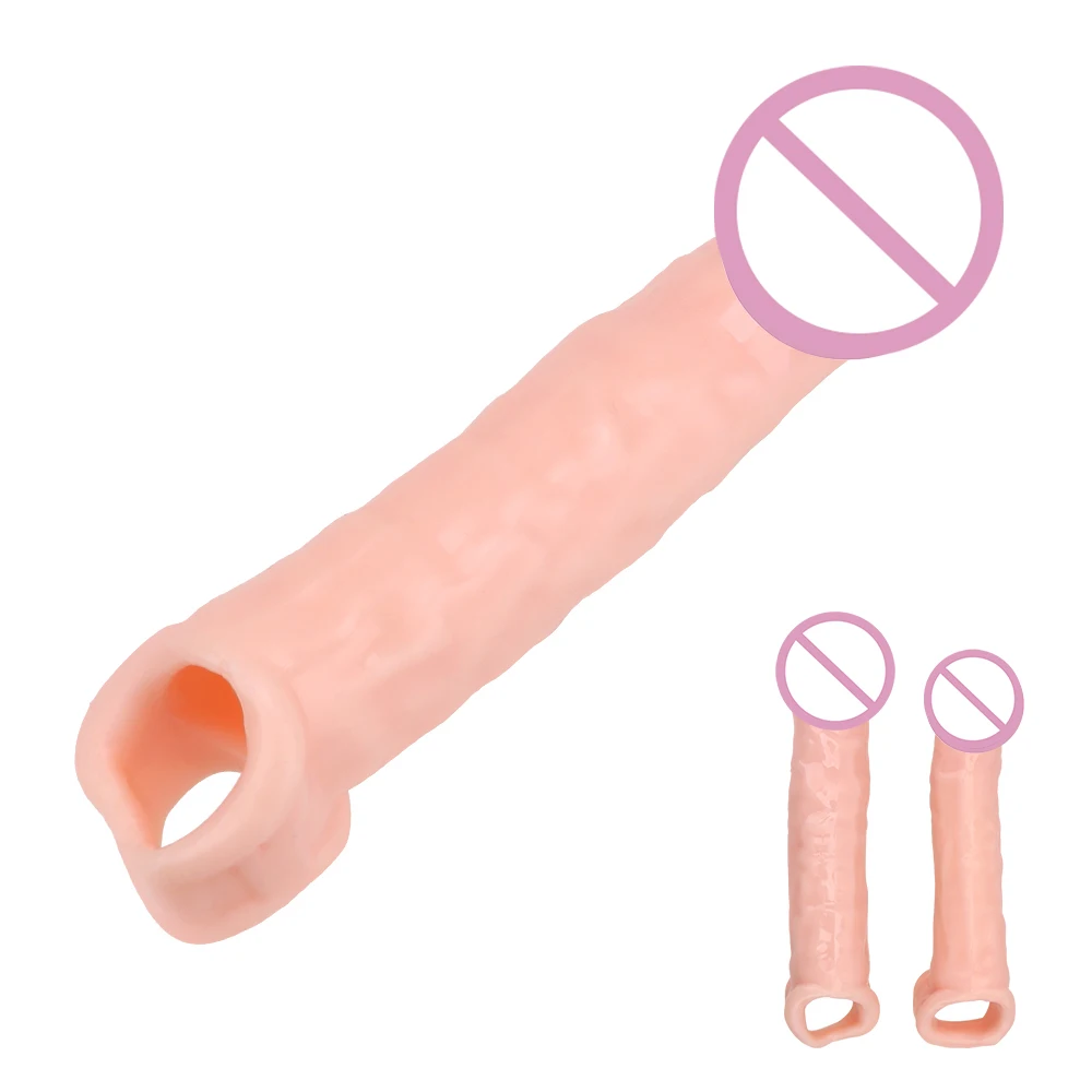 Zdjęcie produktu z kategorii nakładek na penisa - 10-22cm Penis Extender Enlarger Cock