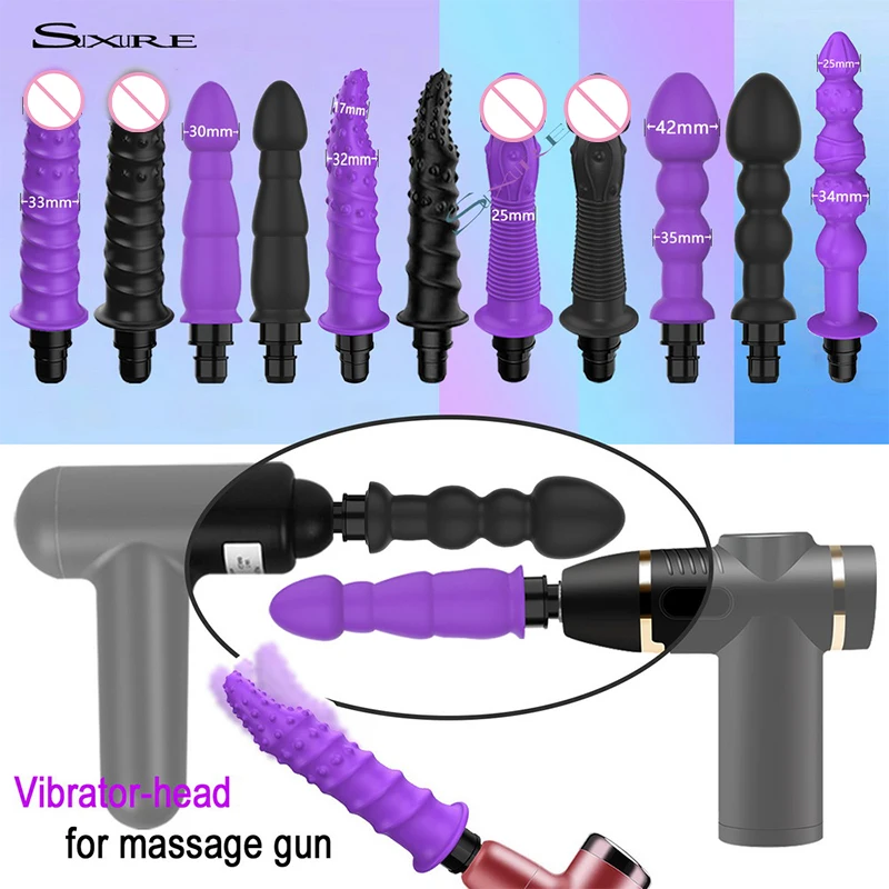 Zdjęcie produktu z kategorii dilda - Massager nozzle vibration dildo penis
