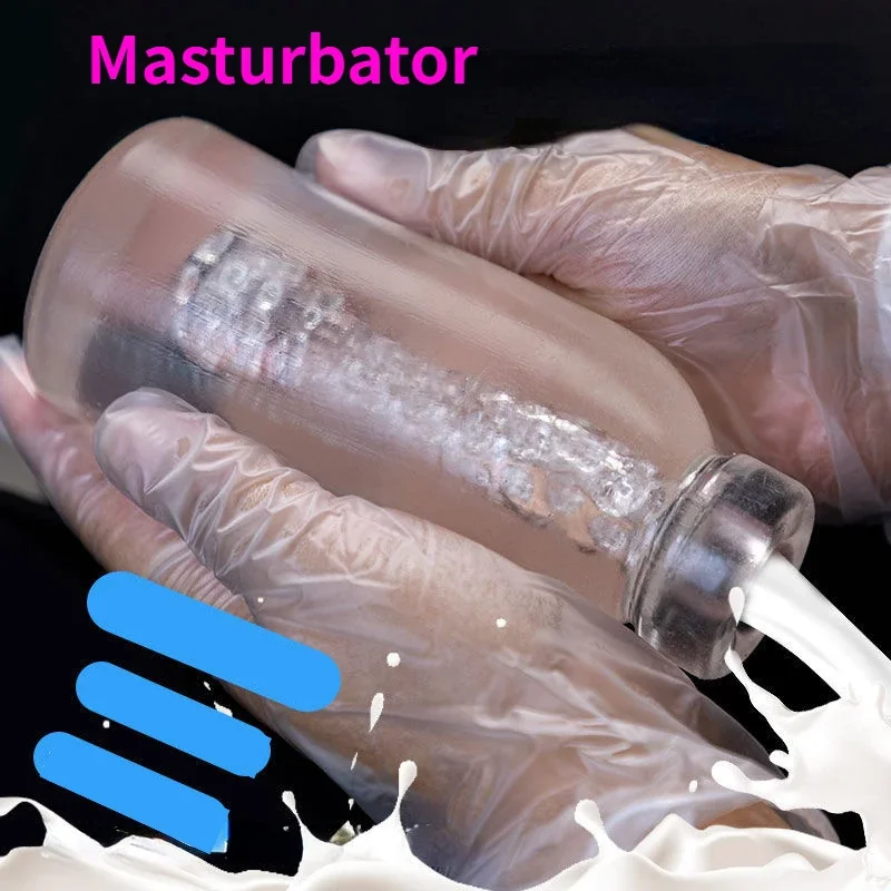 Zdjęcie produktu z kategorii masturbatorów dla mężczyzn - Men Silicone Masturbators Fake Milk