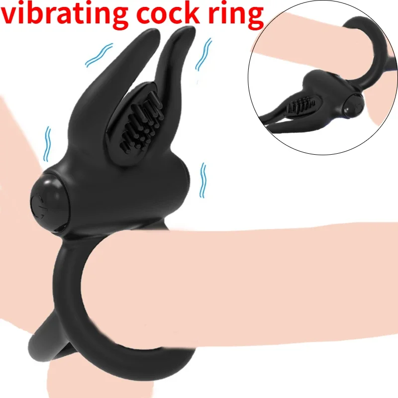 Zdjęcie produktu z kategorii pierścienie erekcyjne - Vibrating Penis Cock Ring on