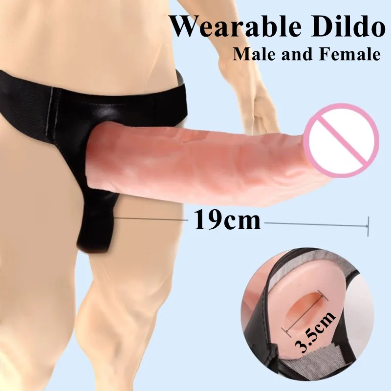 Zdjęcie produktu z kategorii nakładek na penisa - Male Strap on Dildo Panties