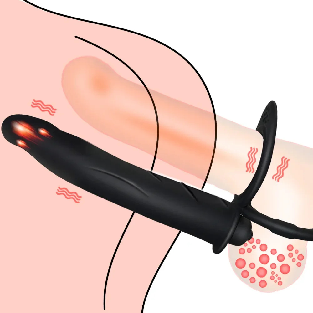 Zdjęcie produktu z kategorii dilda - Double Penetration Vibrator Sex Toys