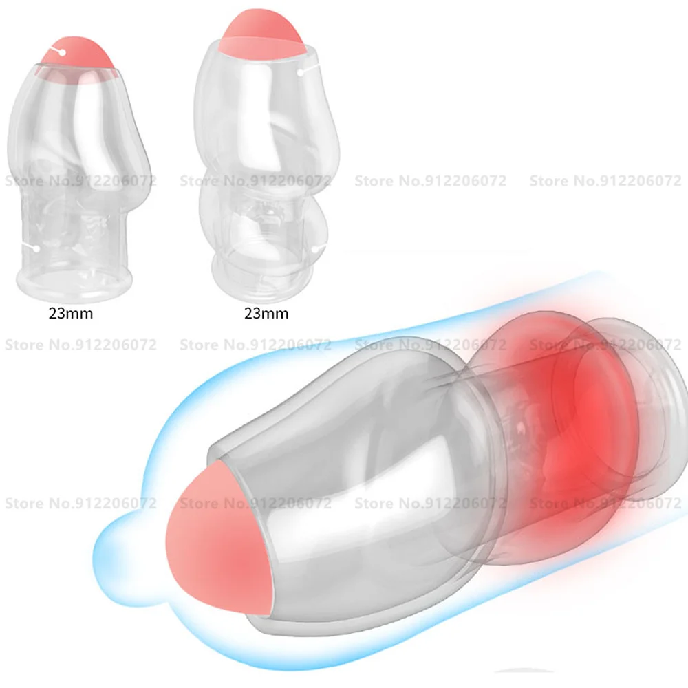 Zdjęcie produktu z kategorii pierścienie erekcyjne - Sex Toys For Men Foreskin