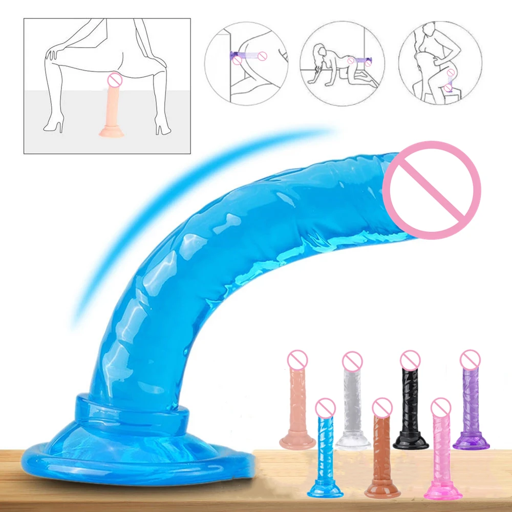 Zdjęcie produktu z kategorii dilda - Realistic Penis Dildo Strong Suction