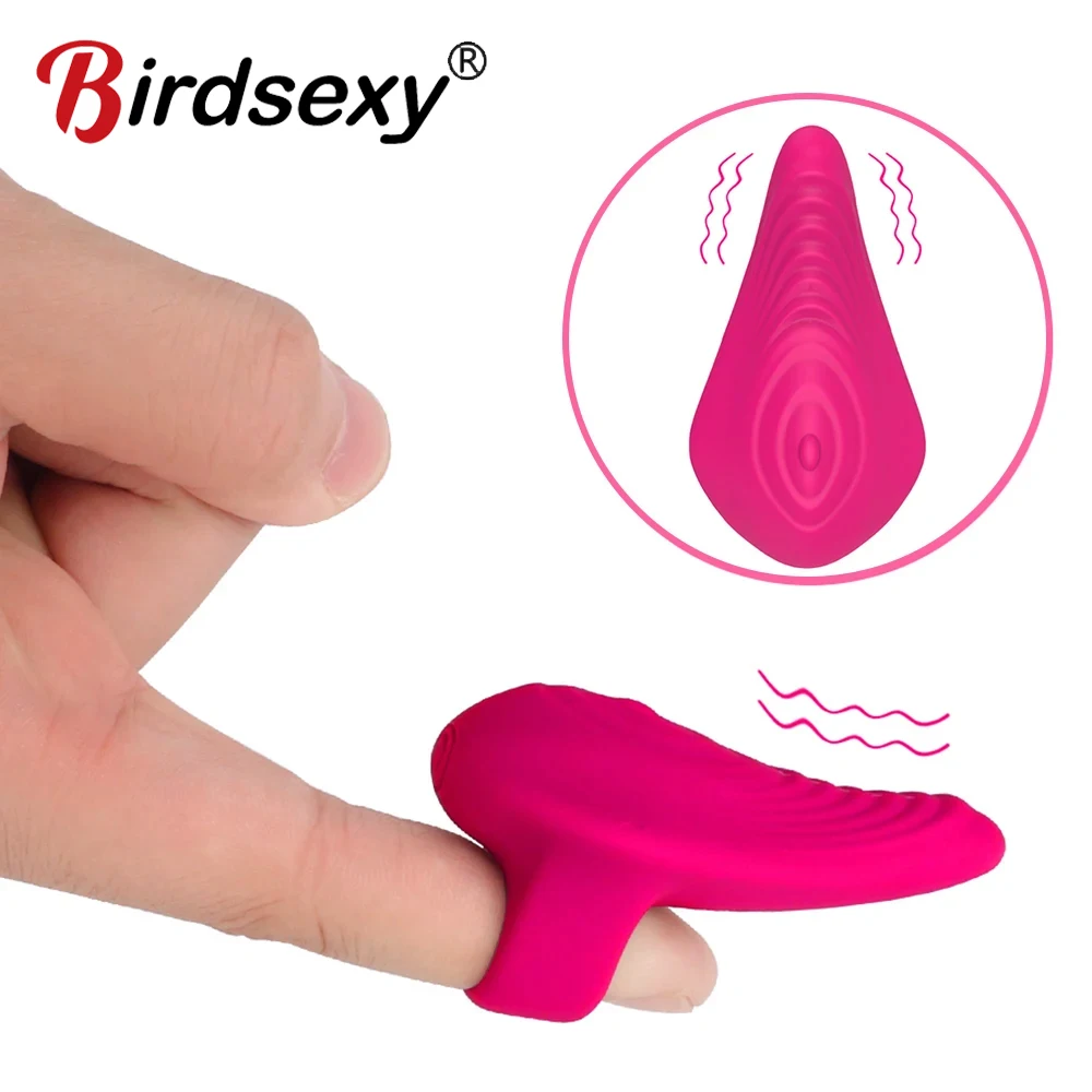 Zdjęcie produktu z kategorii wibratorów dla par - Vagina Touch Finger Vibrator For