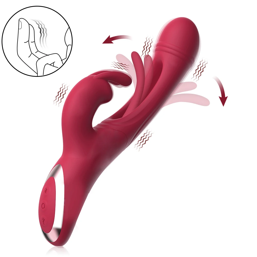 Zdjęcie produktu z kategorii wibratorów króliczków - Rabbit Patting Vibrator for Clitoris