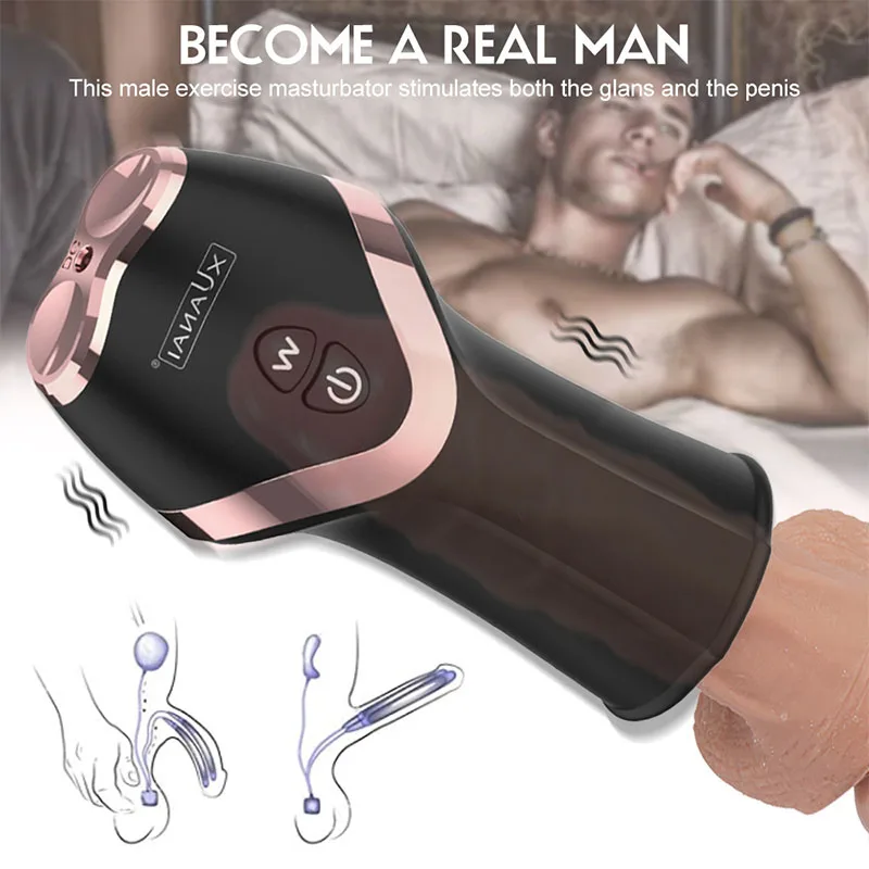 Zdjęcie produktu z kategorii masturbatorów dla mężczyzn - Vibrator Sex Toys For Men