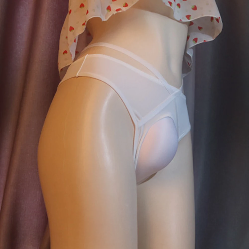 Zdjęcie produktu z kategorii odzieży erotycznej dla mężczyzn - Sexy Men Briefs Sissy Crossdresser