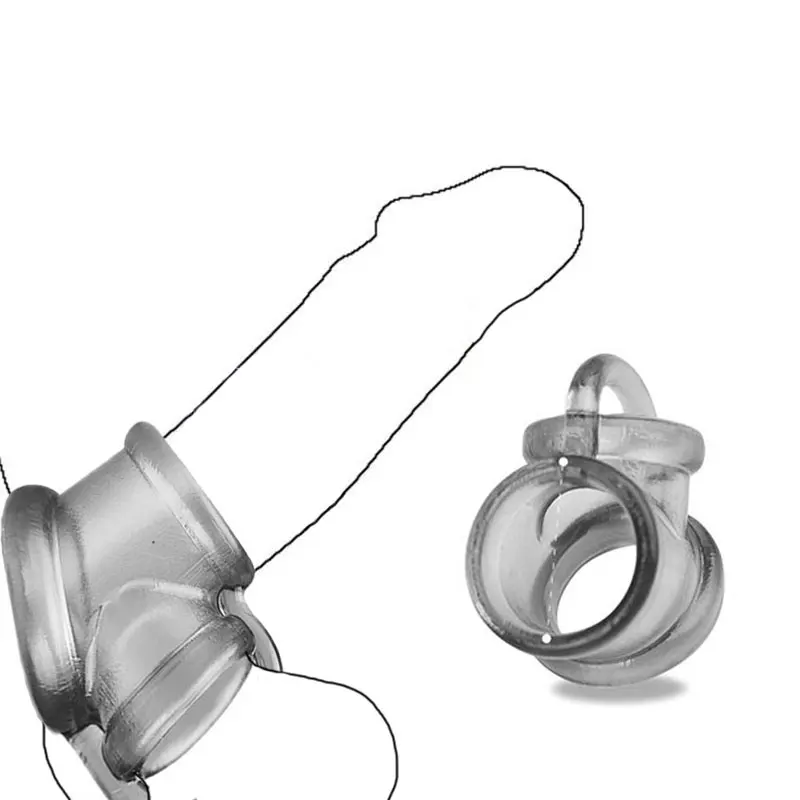 Zdjęcie produktu z kategorii pierścienie erekcyjne - Soft Silicone Penis Ring Delay