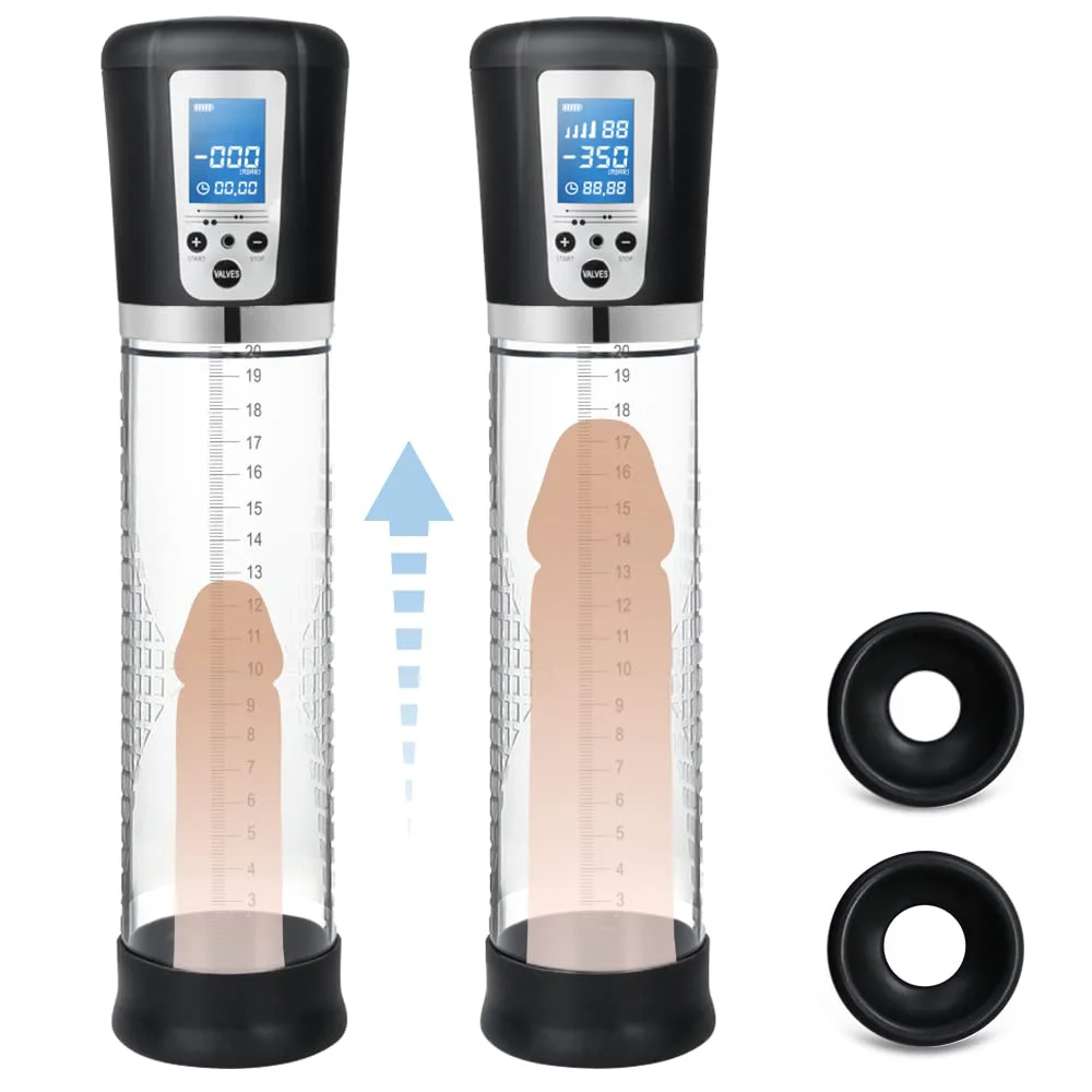 Zdjęcie produktu z kategorii pompki do penisa - Electric Penis Vacuum Pump with