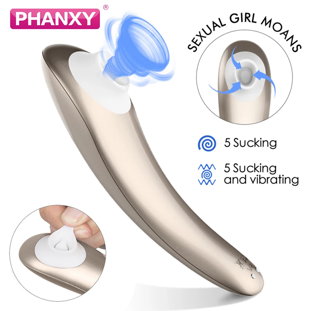 Zdjęcie produktu z kategorii wibratorów łechtaczkowych - PHANXY Stimulator Clitoris Suction Sex