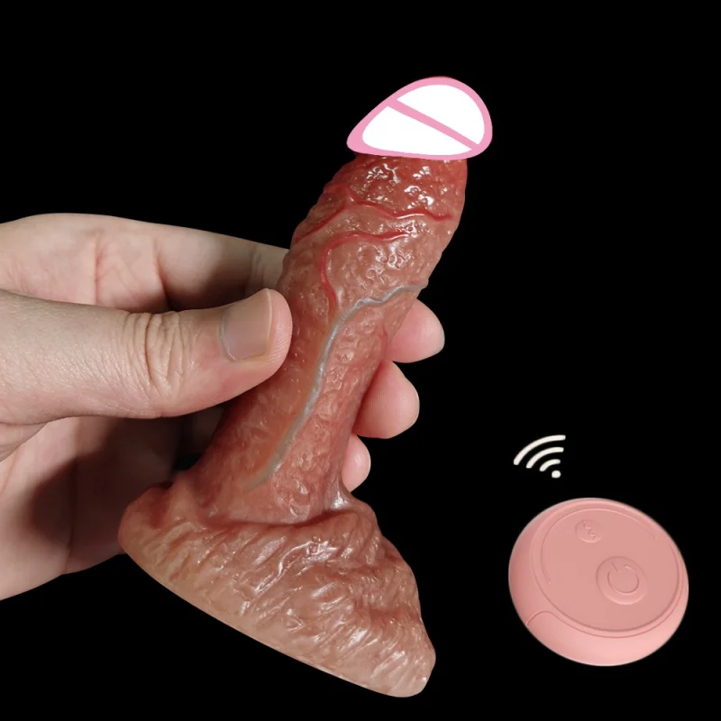 Zdjęcie produktu z kategorii wibrujące dilda - Realistic dildo for women vibrator