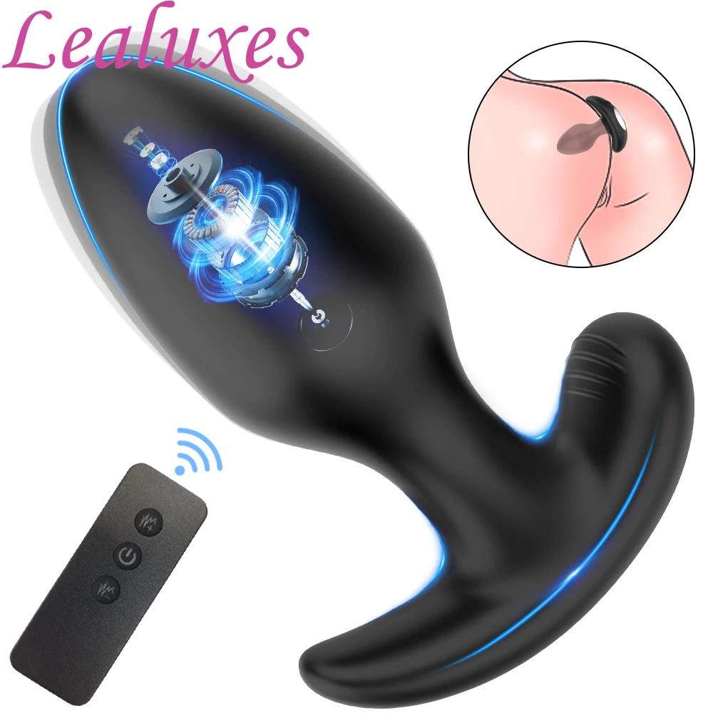 Zdjęcie produktu z kategorii korków analnych - Prostate Massager Vibrating Butt Plugs