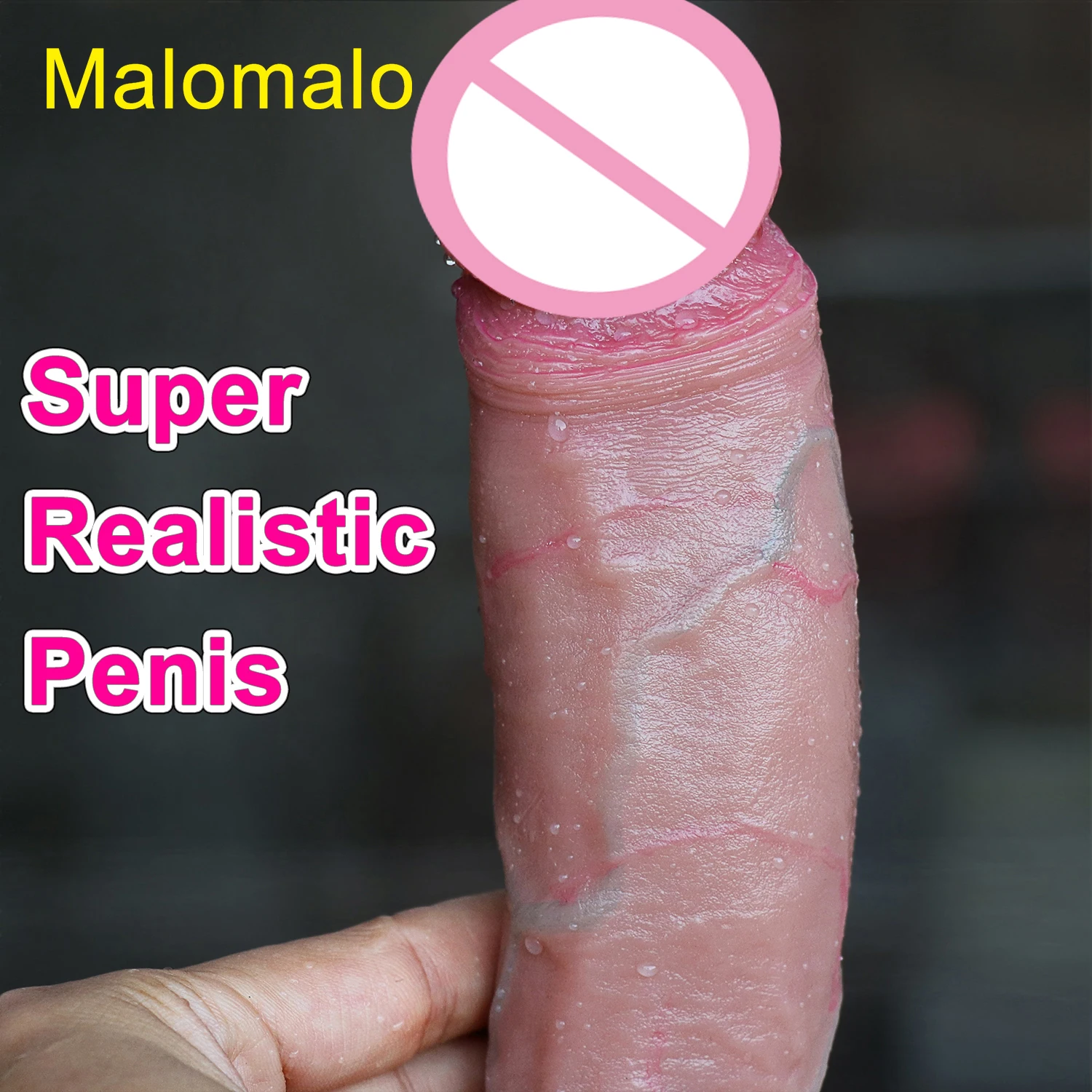 Zdjęcie produktu z kategorii zabawek erotycznych dla gejów - Super Realistic Soft Big Dildo