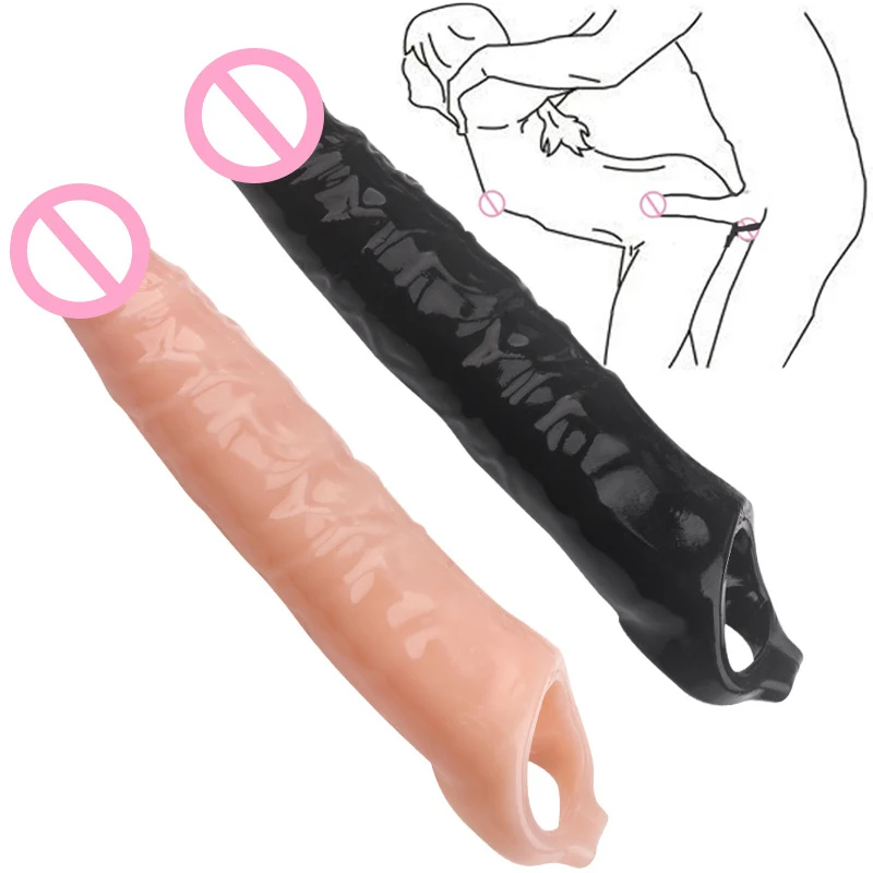 Zdjęcie produktu z kategorii wibrujące dilda - Penis Sleeve Enlargement For Men