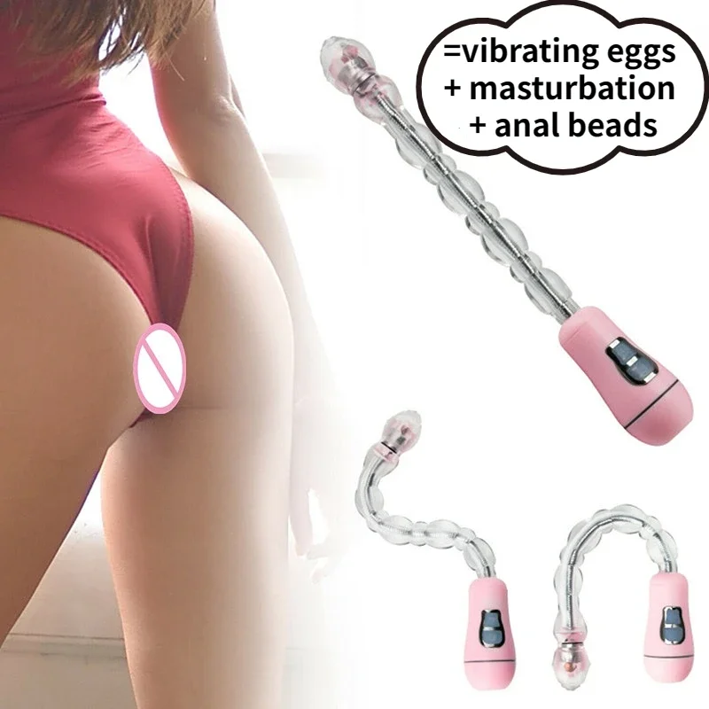 Zdjęcie produktu z kategorii wibratorów analnych- Anal Beads Butt Plug for