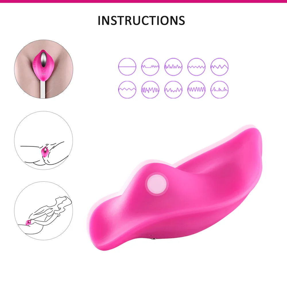 Zdjęcie produktu z kategorii wibrujących jajeczek - 10 Speed Controlled Vaginal Vibrators