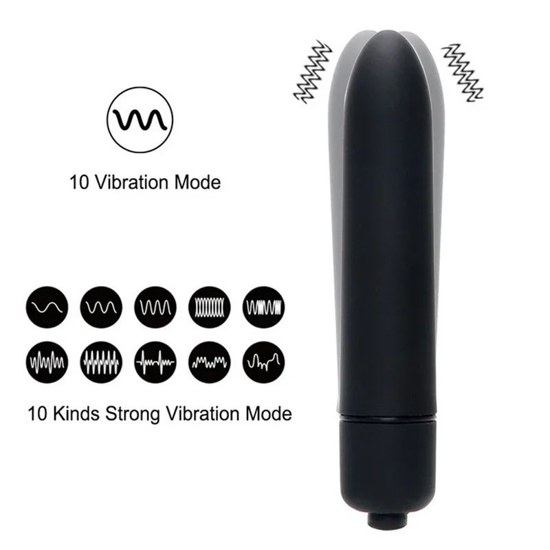 Zdjęcie produktu z kategorii wibratorów analnych- 10 Speed Mini Bullet Vibrator