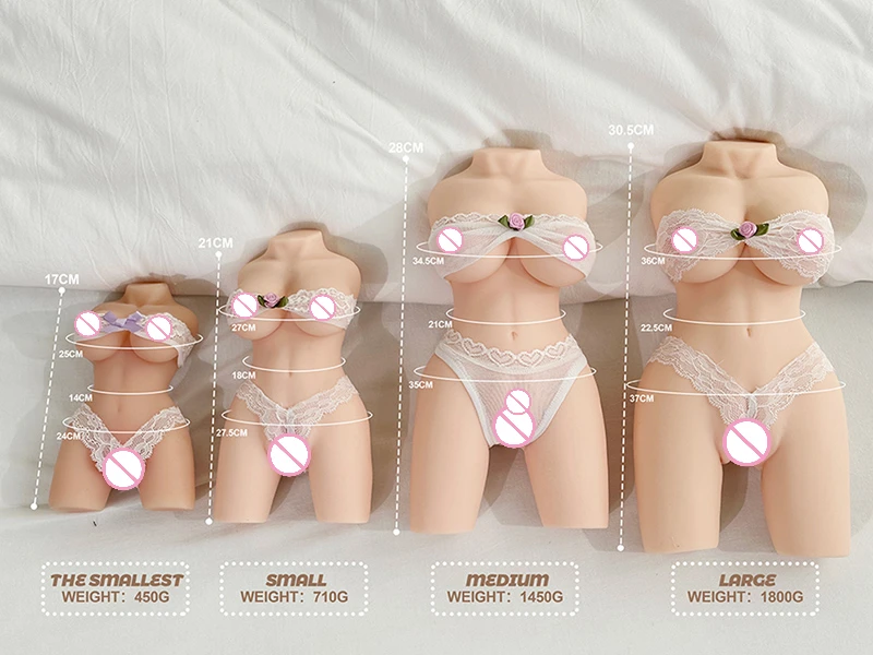 Zdjęcie produktu z kategorii masturbatorów dla mężczyzn - Real Realistic Sexy Breast Half
