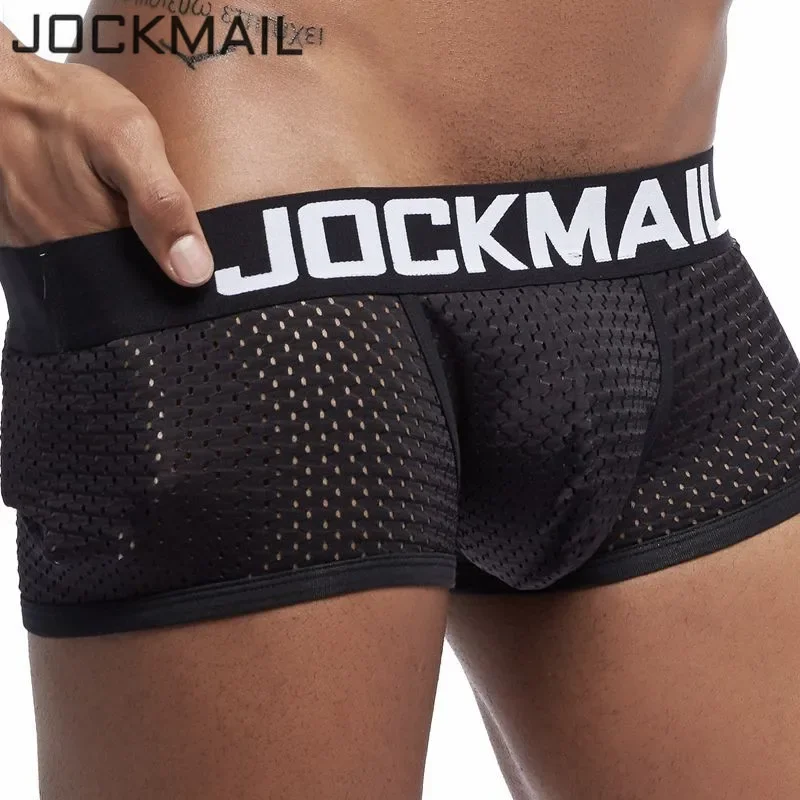 Zdjęcie produktu z kategorii zabawek erotycznych dla gejów - JOCKMAIL New Sexy Men Underwear