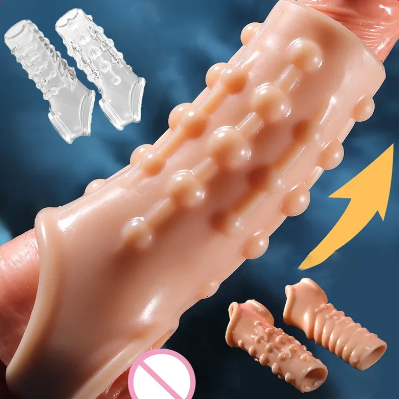 Zdjęcie produktu z kategorii nakładek na penisa - Cock Ring Penis Sleeve Cover