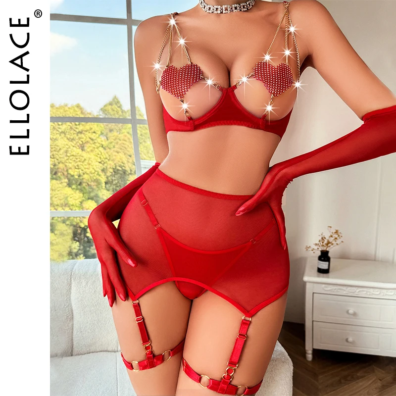 Zdjęcie produktu z kategorii bielizna erotyczna - Ellolace Sexy Lingerie Saint Valentin