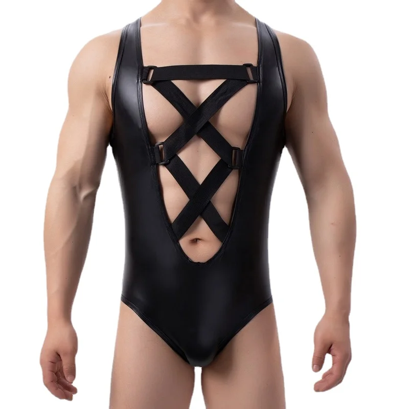 Zdjęcie produktu z kategorii odzieży erotycznej dla mężczyzn - Men Front Elastic Bandage Sexy