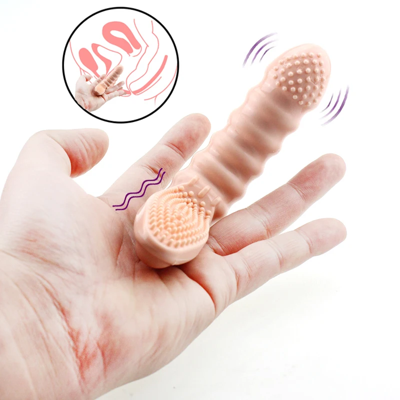 Zdjęcie produktu z kategorii wibratorów na palec - Couples Clitoral Vagina Finger G