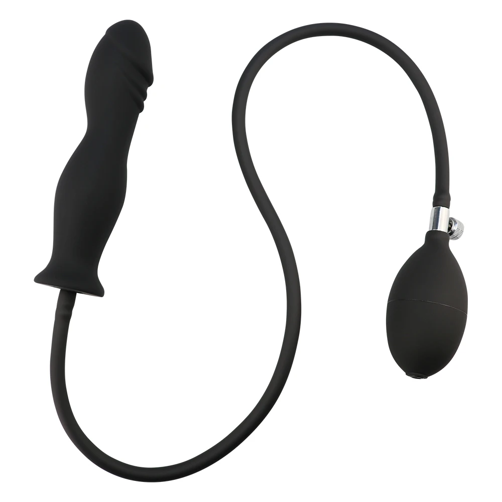 Zdjęcie produktu z kategorii wibratorów analnych- Inflatable Anal Plug Expansion Anal