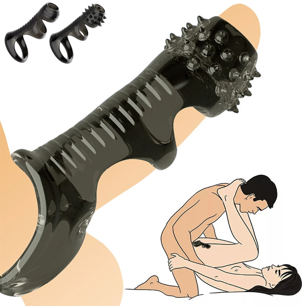 Zdjęcie produktu z kategorii pierścienie erekcyjne - Penis Sleeve For Male Sex