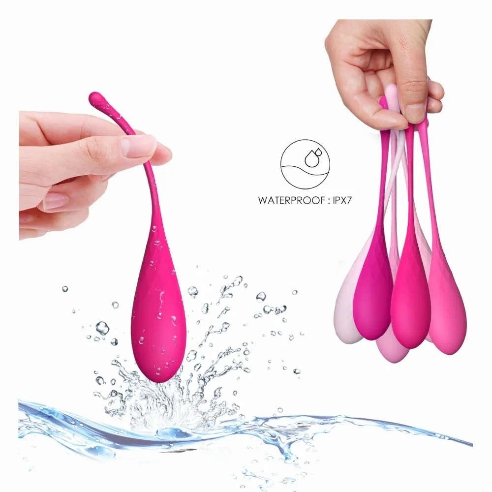 Zdjęcie produktu z kategorii wibrujących jajeczek - 6pcs/set Smart Kegel Ball Vaginal