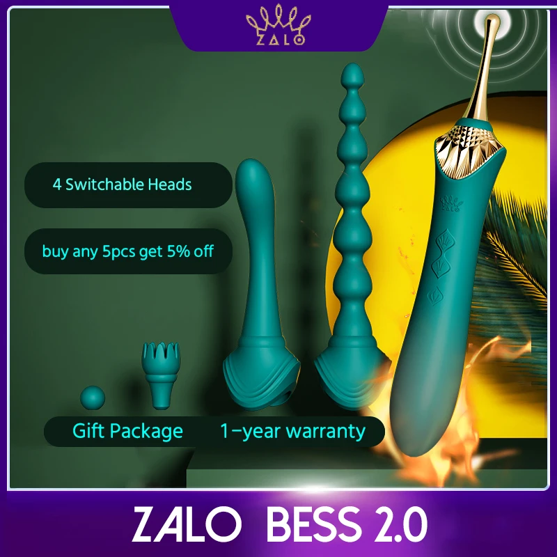 Zdjęcie produktu z kategorii wibratorów łechtaczkowych - ZALO BESS 2.0 G-spot vibrator
