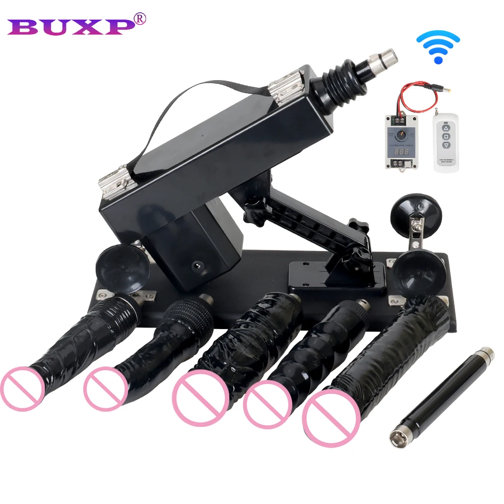 Zdjęcie produktu z kategorii wibratorów pchających - BUXP Wireless Automatic Sex Machine