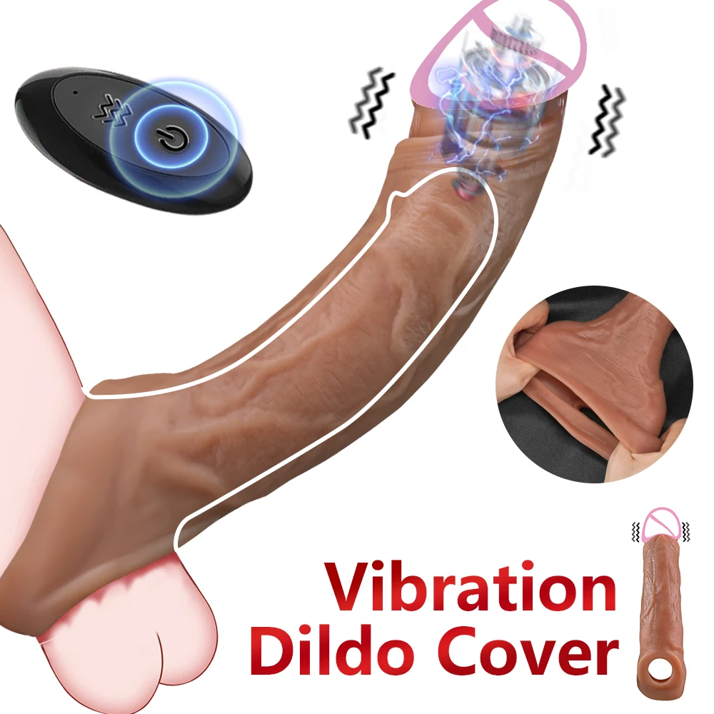 Zdjęcie produktu z kategorii wibratorów realistycznych - Vibrator for Men Penis Enlargement