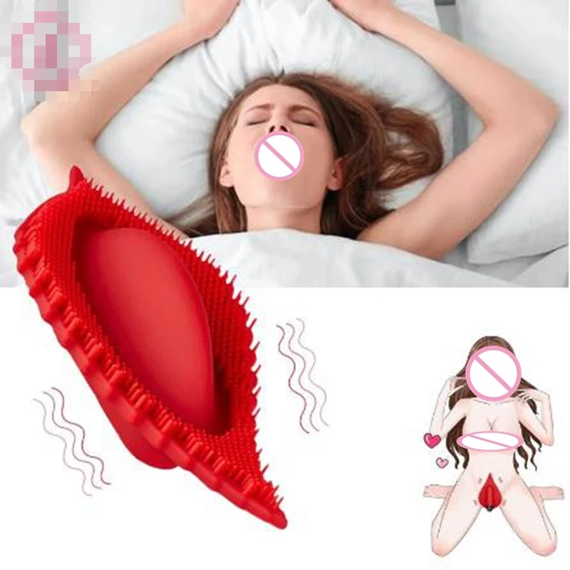Zdjęcie produktu z kategorii wibratorów do majtek - Wearable Sucking Dildo Vibrators Women
