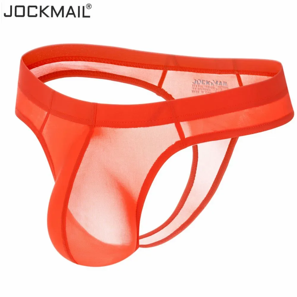 Zdjęcie produktu z kategorii zabawek erotycznych dla gejów - JOCKMAIL Ultra-thin Ice Nylon Sexy