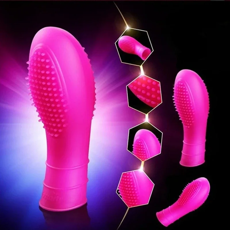 Zdjęcie produktu z kategorii wibratorów na palec - Massage Glove Vibrator Female Masturbator