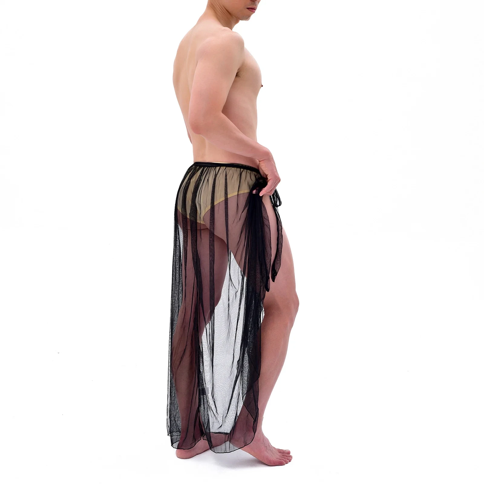 Zdjęcie produktu z kategorii odzieży erotycznej dla mężczyzn - Mens See Through Sex Pants