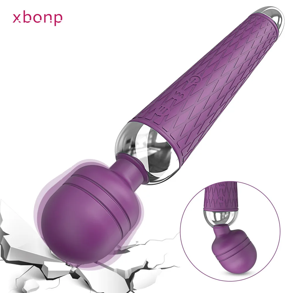 Zdjęcie produktu z kategorii wibratorów różdżek (magic wand) - Powerful Clitoris Dildo Vibrator Erotic