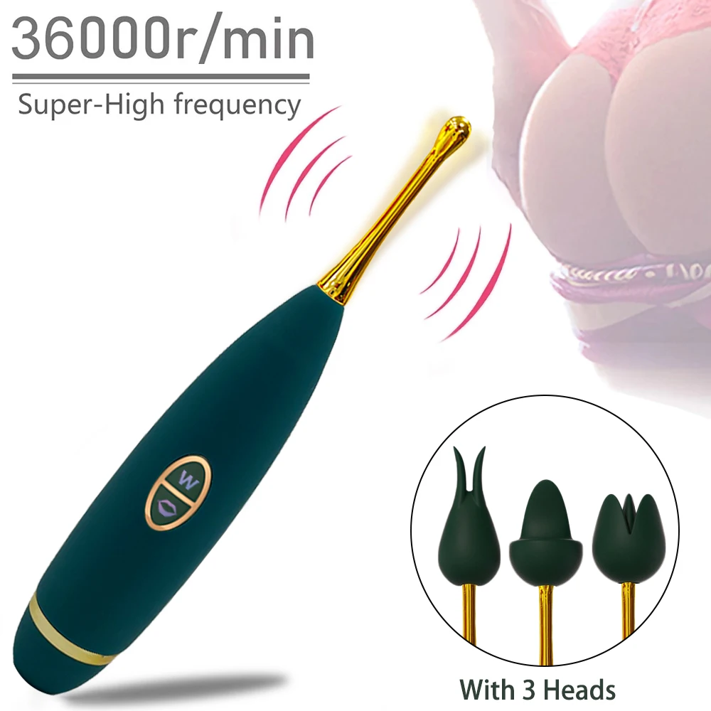 Zdjęcie produktu z kategorii wibratorów różdżek (magic wand) - Powerful Sucking Vibrator Dildo Magic