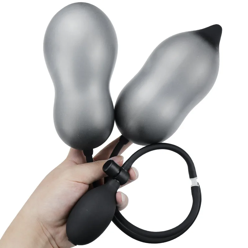 Zdjęcie produktu z kategorii zabawek erotycznych dla gejów - Inflatable Anal Plug Expandable Dildo