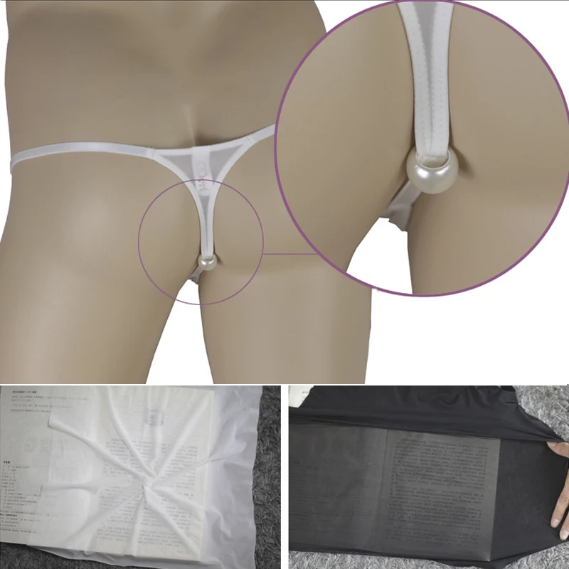 Zdjęcie produktu z kategorii zabawek erotycznych dla gejów - Fashion Sexy Men Underwear Low