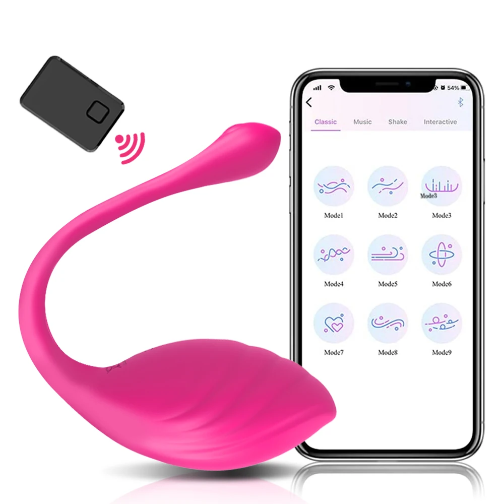 Zdjęcie produktu z kategorii wibrujących jajeczek - Wireless App Bluetooth Love Egg