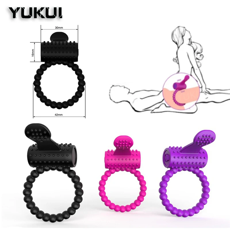 Zdjęcie produktu z kategorii wibratorów łechtaczkowych - Sex Toys Vibrating Cock Ring