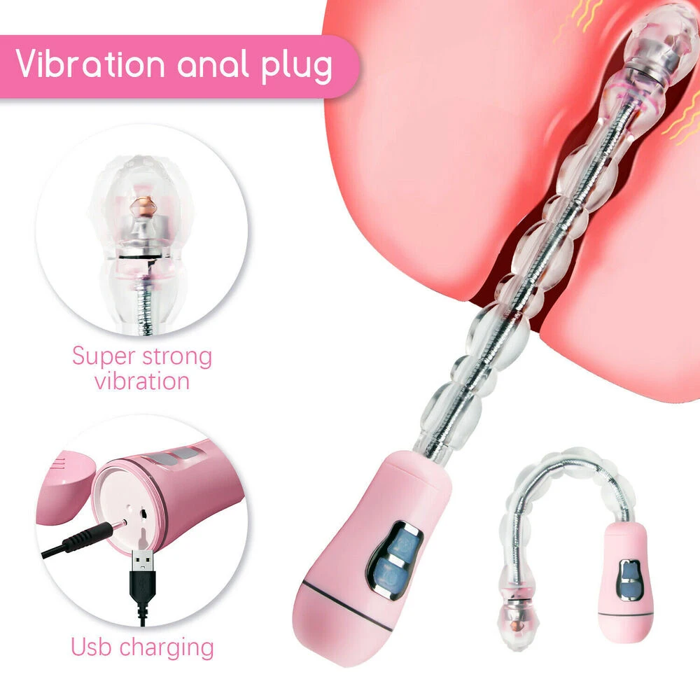 Zdjęcie produktu z kategorii wibratorów analnych- Anal Beads Masturbate Vibrator for