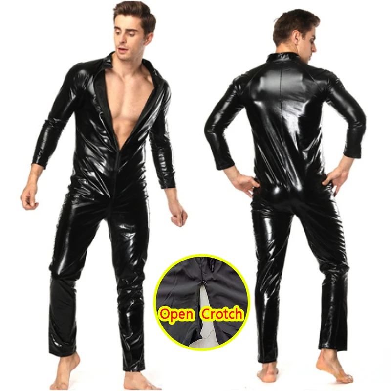 Zdjęcie produktu z kategorii odzieży erotycznej dla mężczyzn - Men's Erotic Open Crotch Black