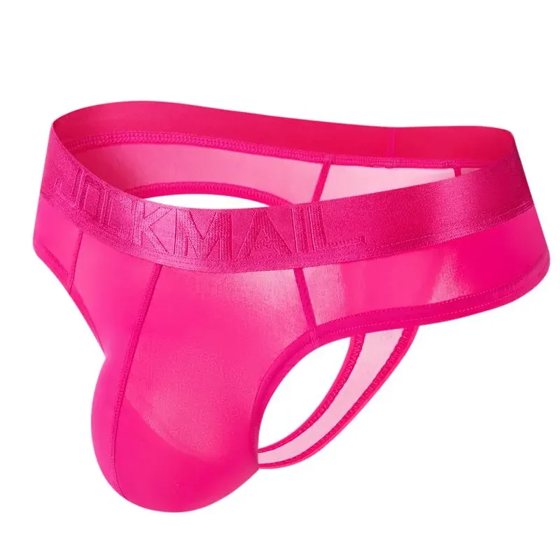 Zdjęcie produktu z kategorii zabawek erotycznych dla gejów - Sissy Ultra-thin Transparent Thong Men